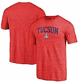 Arizona Wildcats Fanatics Branded Red Arched City Tri Blend T-Shirt,baseball caps,new era cap wholesale,wholesale hats